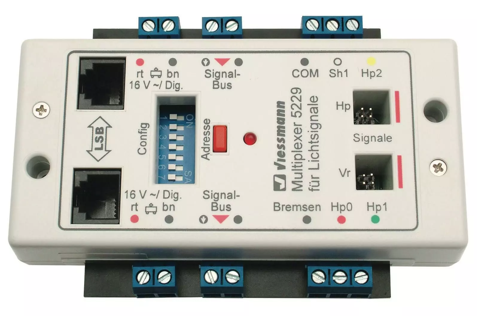 Viessmann 5229 - Multiplexer für Lichtsignale mit Multiplex Technologie