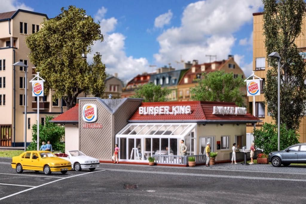 Vollmer 43632 - Burger King-Schnellrestaurant H0 1:87