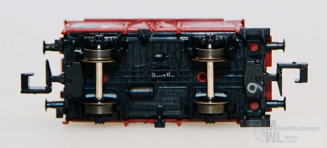 Fleischmann 8214 - FLEISCHMANN - Klappdeckelwagen DRG Ep.II mit Bremserbühne N 1:160