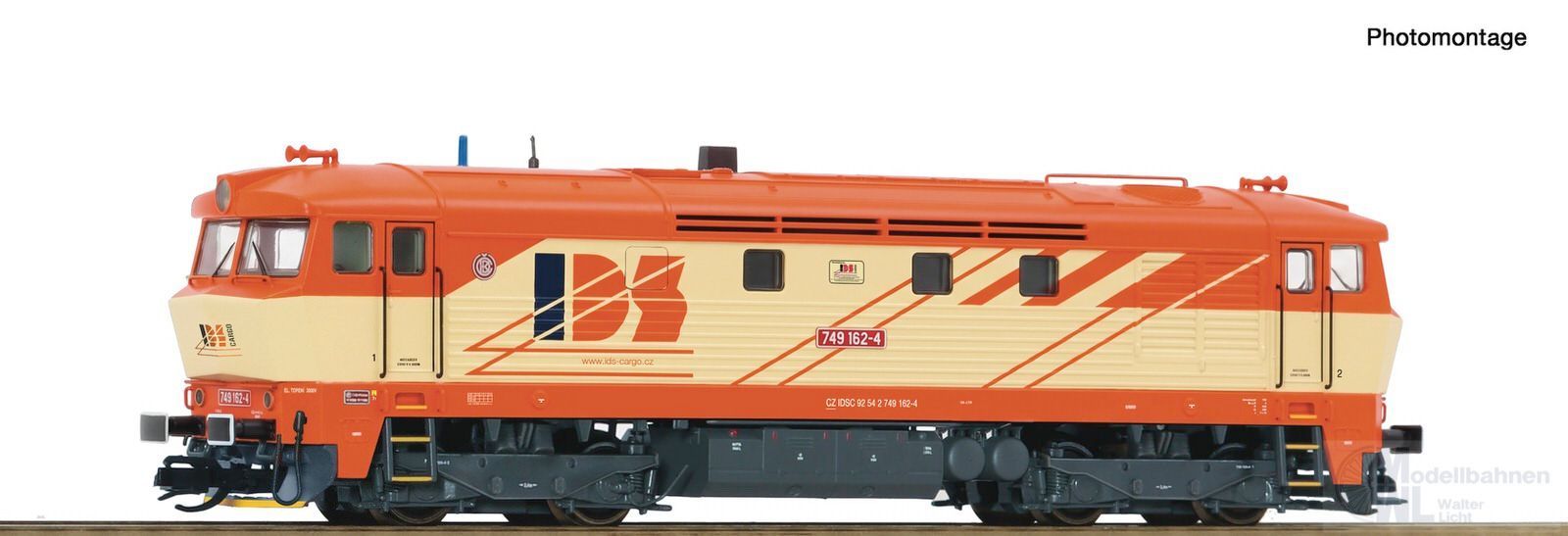 Roco 7390040 - Diesellok Rh 749 IDS Cargo Ep.V/VI TT 1:120 Sound