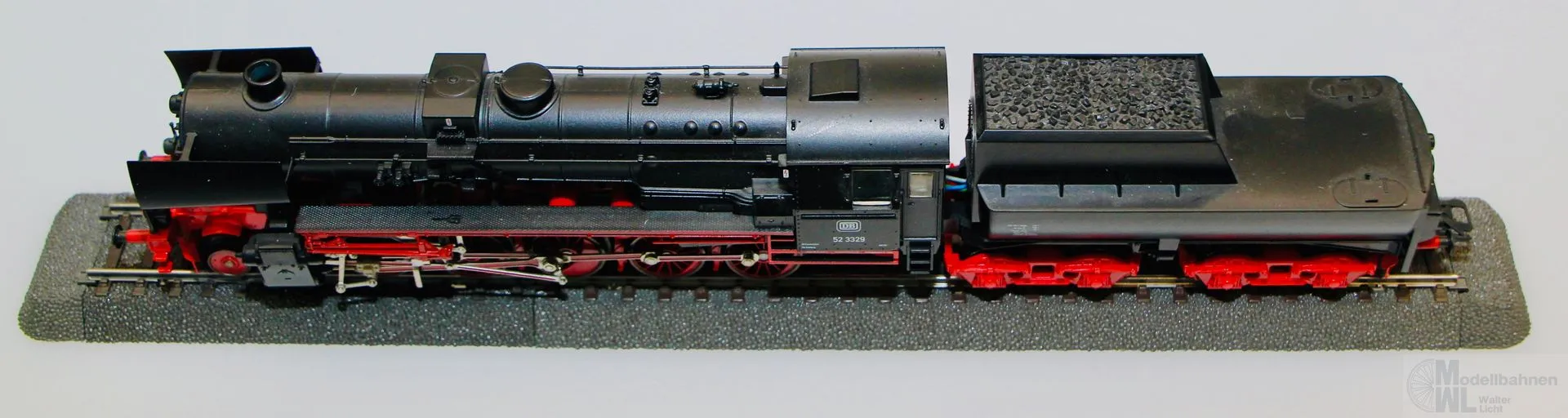 Märklin 3715 - MÄRKLIN - Dampflok BR 52 3329 DB Ep.III H0/WS Digital