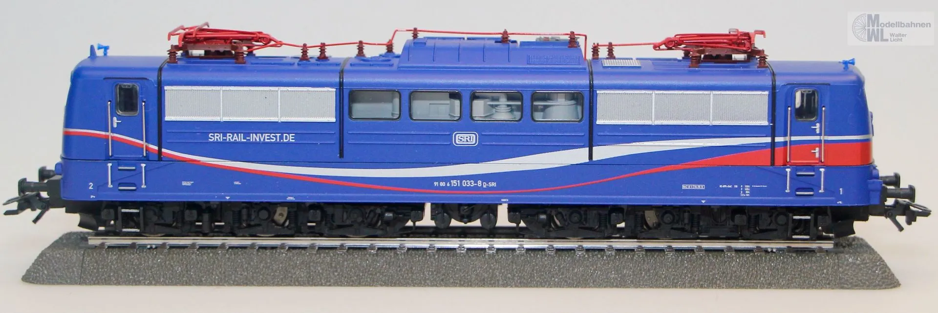 Märklin 37438 - MÄRKLIN - E-Lok BR 151 SRI Ep.VI H0/WS Sound mfx