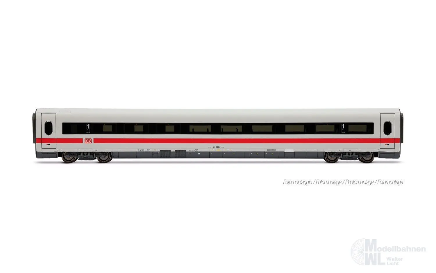 Lima 4686 - Ergänzungswagen Set ICE 1 DB Ep.VI Bock auf Graubünden 5.tlg. H0/GL