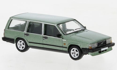 PCX-Models 870667 - Volvo 740 Kombi metallic-hellgrün 1985 H0 1:87