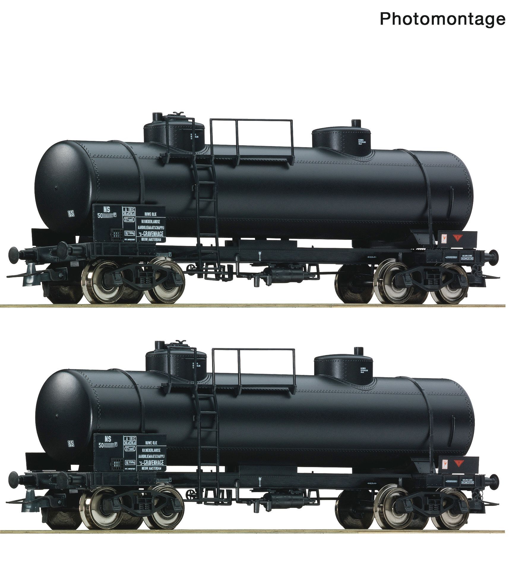 Roco 6600309 - 2er Set Kesselwagen NAM NS