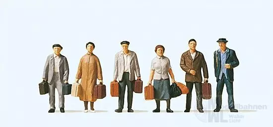 Preiser 10408 - Reisende H0 1:87