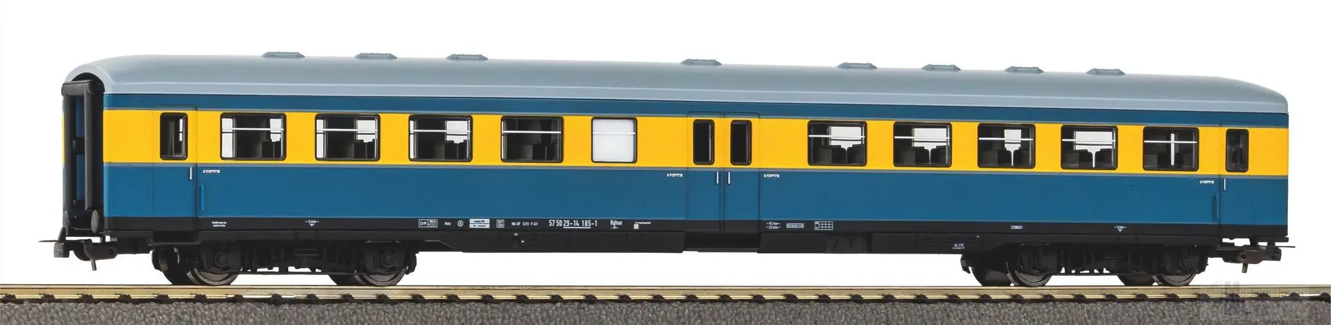Piko 53351 - Durchgangswagen DR Ep.IV 2.Kl. S-Bahn-Leipzig H0/GL Classic