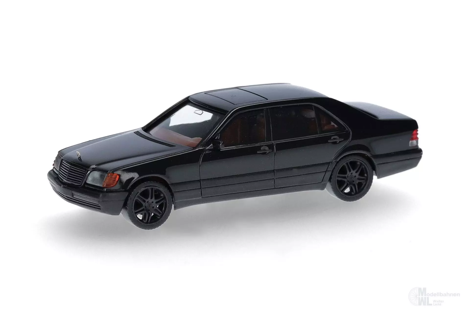 Herpa 020947-002 - Mercedes-Benz 600 SEL V12 schwarz H0 1:87