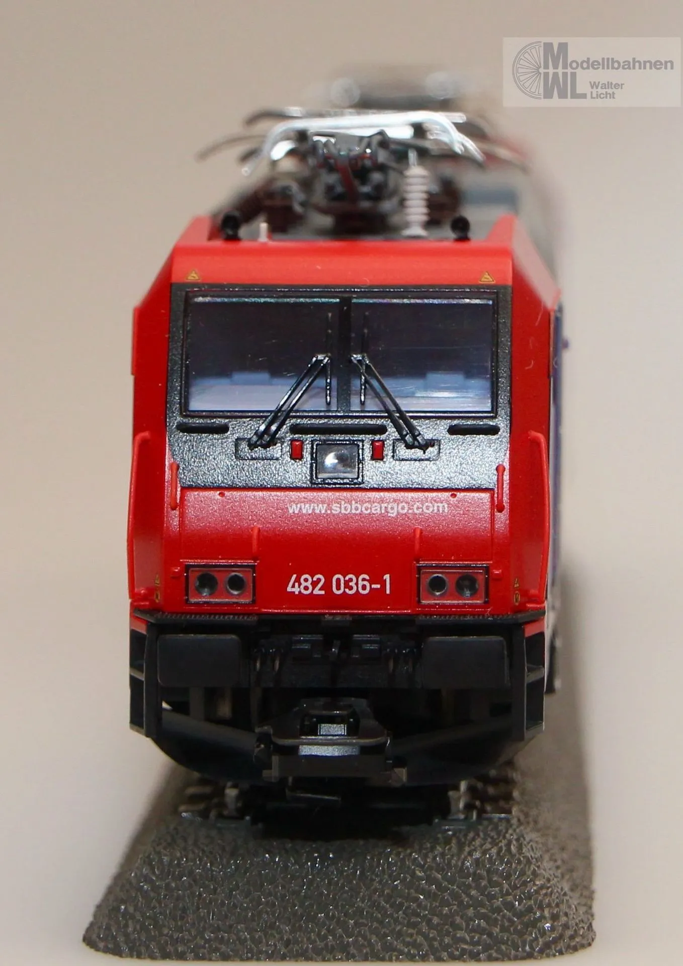 Märklin 37446 - MÄRKLIN - E-Lok Serie 482 SBB Ep.VI H0/WS Sound mfx