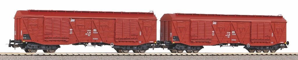Piko 58259 - Güterwagen Set PKP Ep.V 401Ka 2.tlg H0/GL