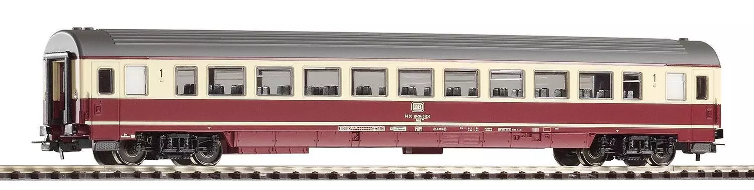 Piko 57612 - Personenwagen DB 1.Kl. IC Großraumwagen H0/GL