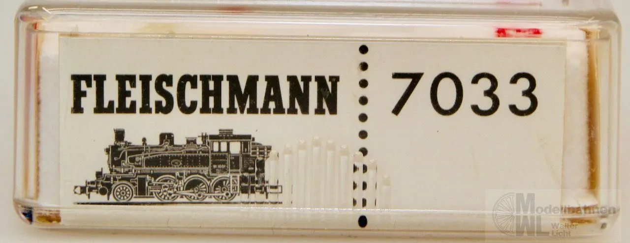 Fleischmann 7025 - FLEISCHMANN - Dampflok BR 33 PRIVAT (wie BR 91.3) N 1:160