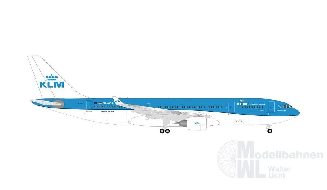 Herpa 539685 - Airbus A330-200 KLM 1:500