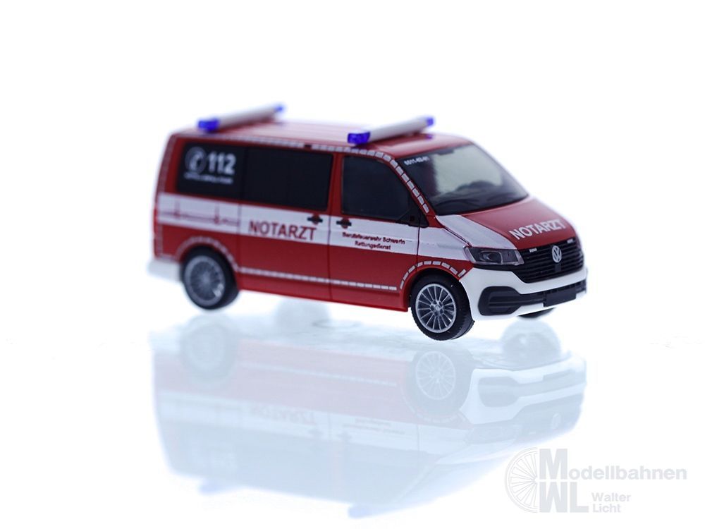 Rietze 53963 - Volkswagen T6.1 Notarzt BF Schwerin H0 1:87