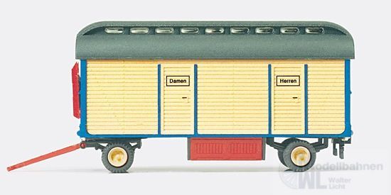 Preiser 21025 - Toilettenwagen Zirkus Krone H0 1:87