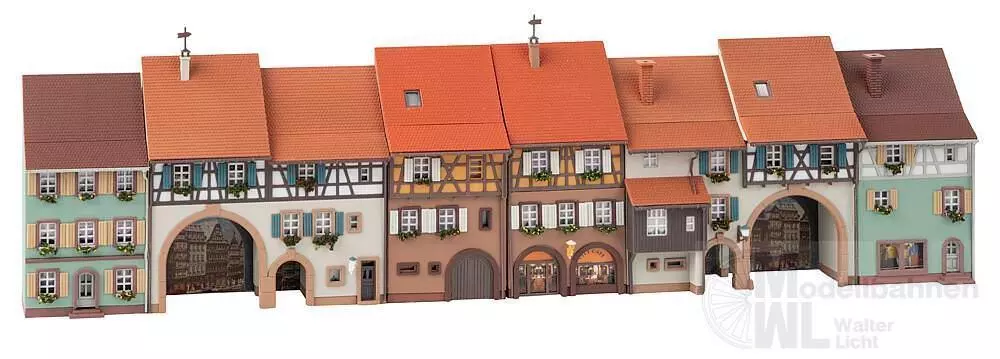 Faller 232174 - 6 Reliefhäuser Altstadt N 1:160