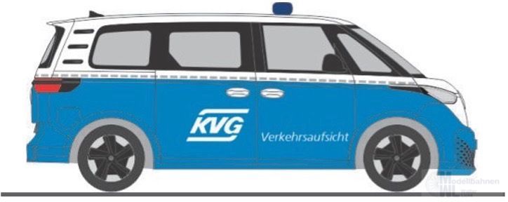 Rietze 32116 - Volkswagen ID.Buzz Verkehrsaufsicht KVG Kassel H0 1:87