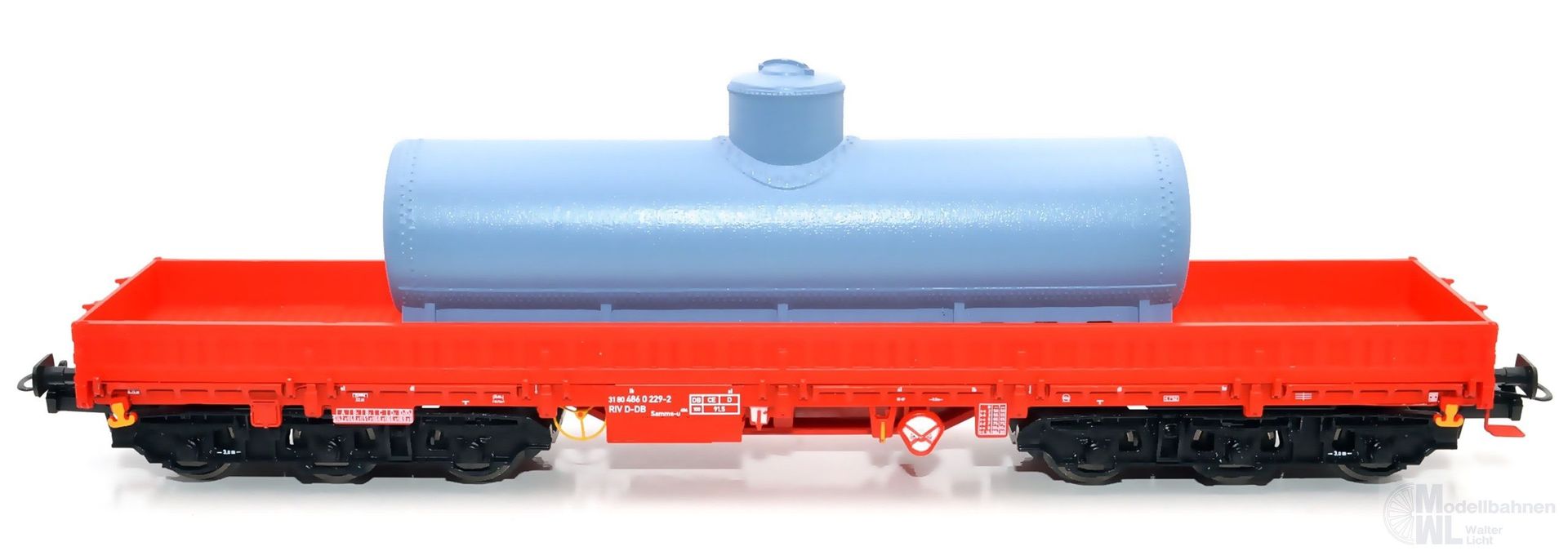 NPE NW22227 - Schwerlastwagen DB Ep.VI Samms-u 454 grauer Kessel H0/GL NPE NW22227 - Schwerlastwagen DB Ep.VI Samms-u 454 grauer Kessel H0/GL