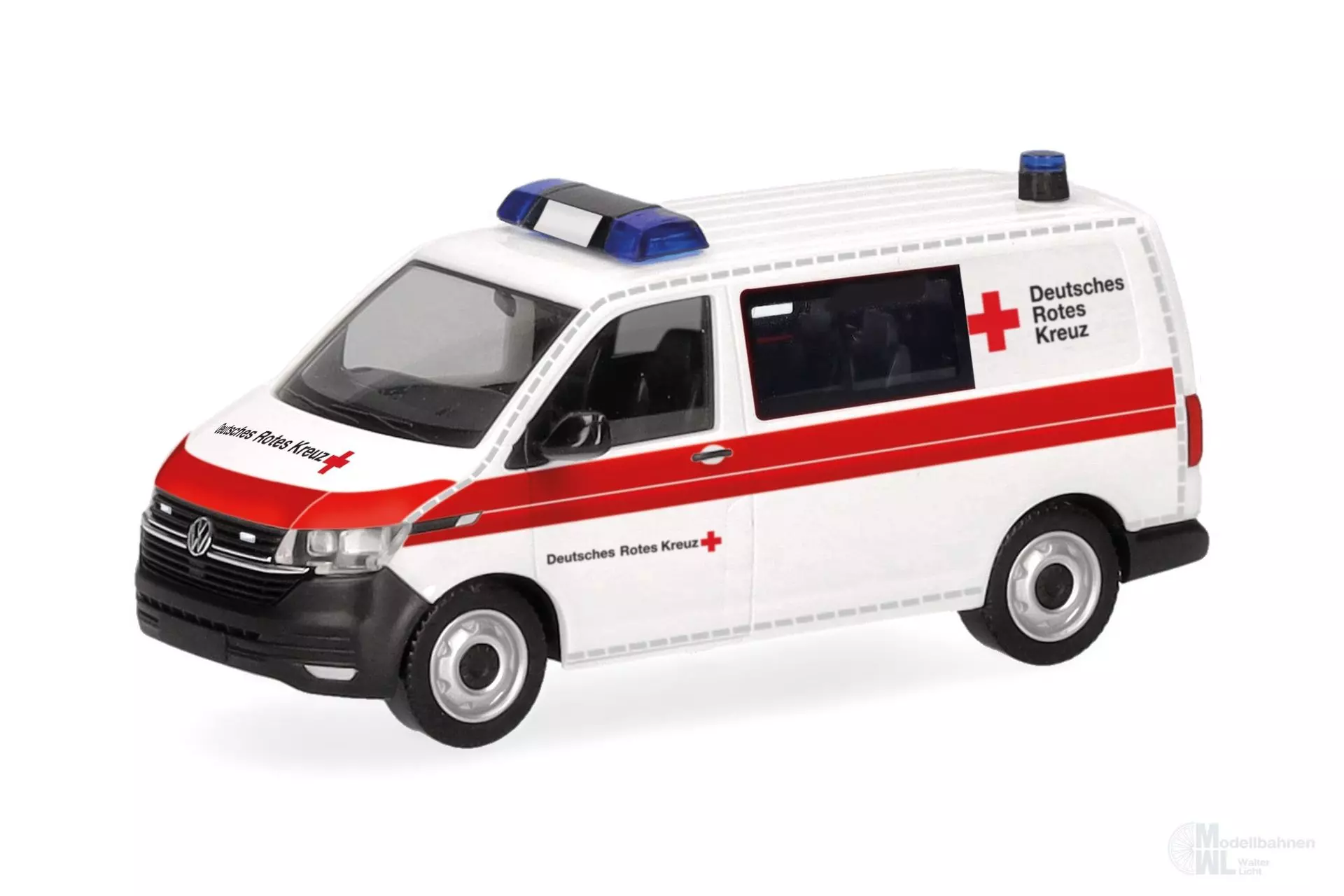Herpa 098960 - VW T6.1 Halbbus DRK H0 1:87