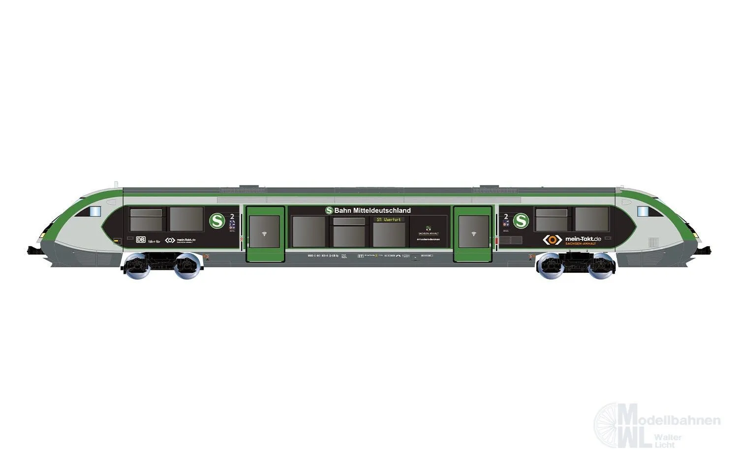 Arnold 2685S - Triebwagen BR 641 S-Bahn Mitteldeutschland Ep.VI N 1:160 Sound