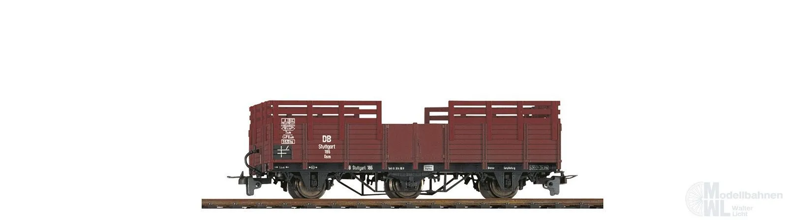 Bemo 2008816 - Torftransportwagen DB Ep.III Osm 186 H0e