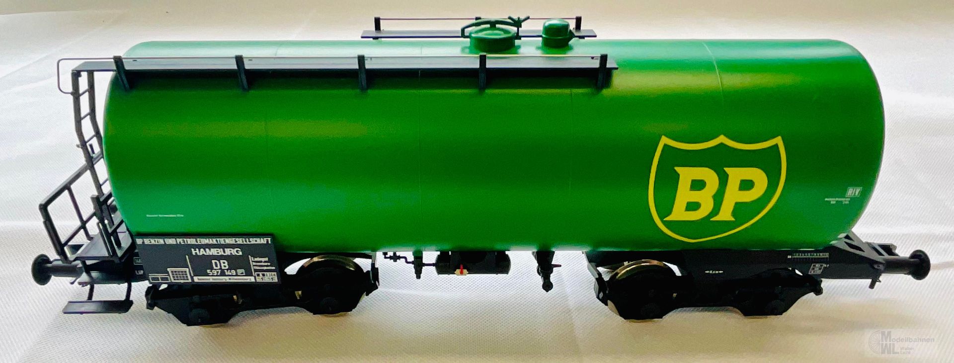 Märklin 55031.1 - MÄRKLIN - Kesselwagen DB Ep.III BP (aus Set) Spur 1