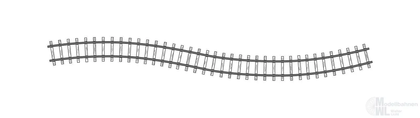 Bemo 4280000 - Flexgleis 1 Meter H0m