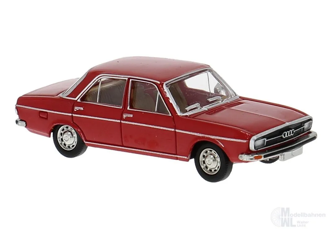Brekina 28222 - Audi 100 (C1) in rot H0 1:87
