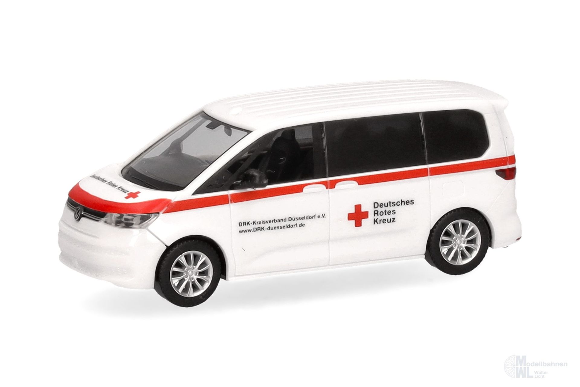 Herpa 098359 - VW Multivan DRK Düsseldorf H0 1:87