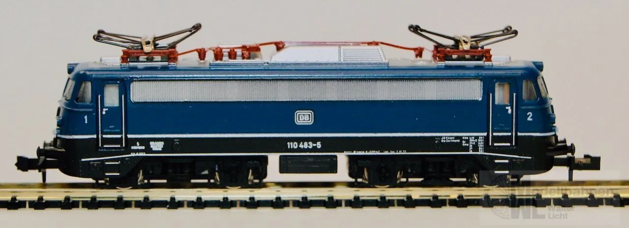 Trix 12054 - MINITRIX - E-Lok BR 110 483-5 DB Ep.IV N 1:160