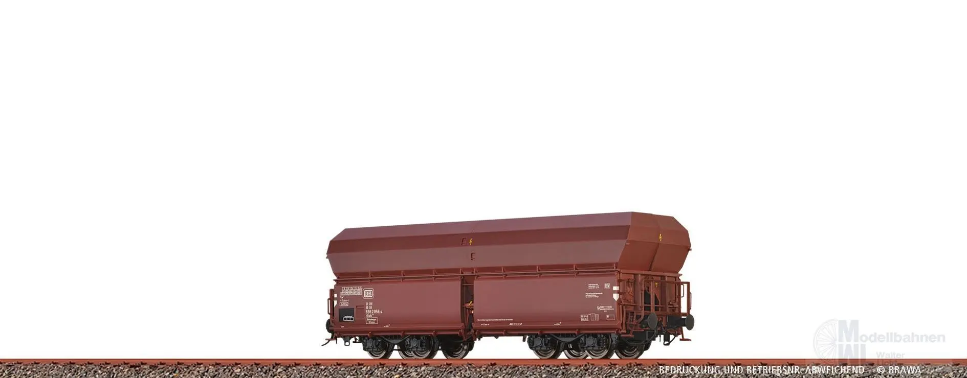 Brawa 50620 - Schüttgutwagen Fals 176 DB AG Ep.V H0/GL