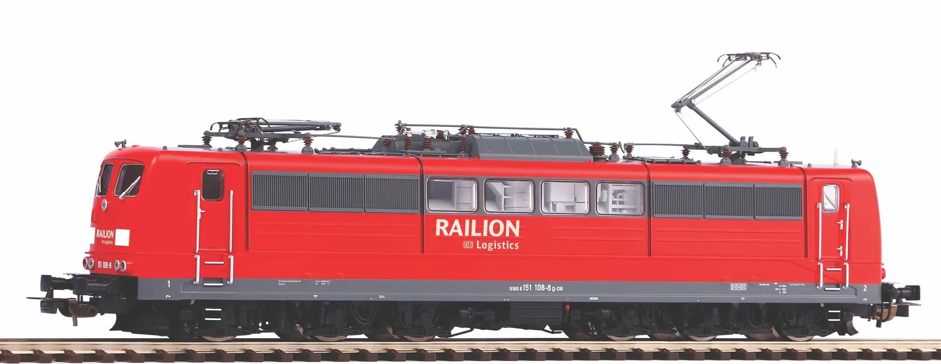 Piko 51912 - E-Lok BR 151 Railion DB Logistics Ep.VI H0/GL