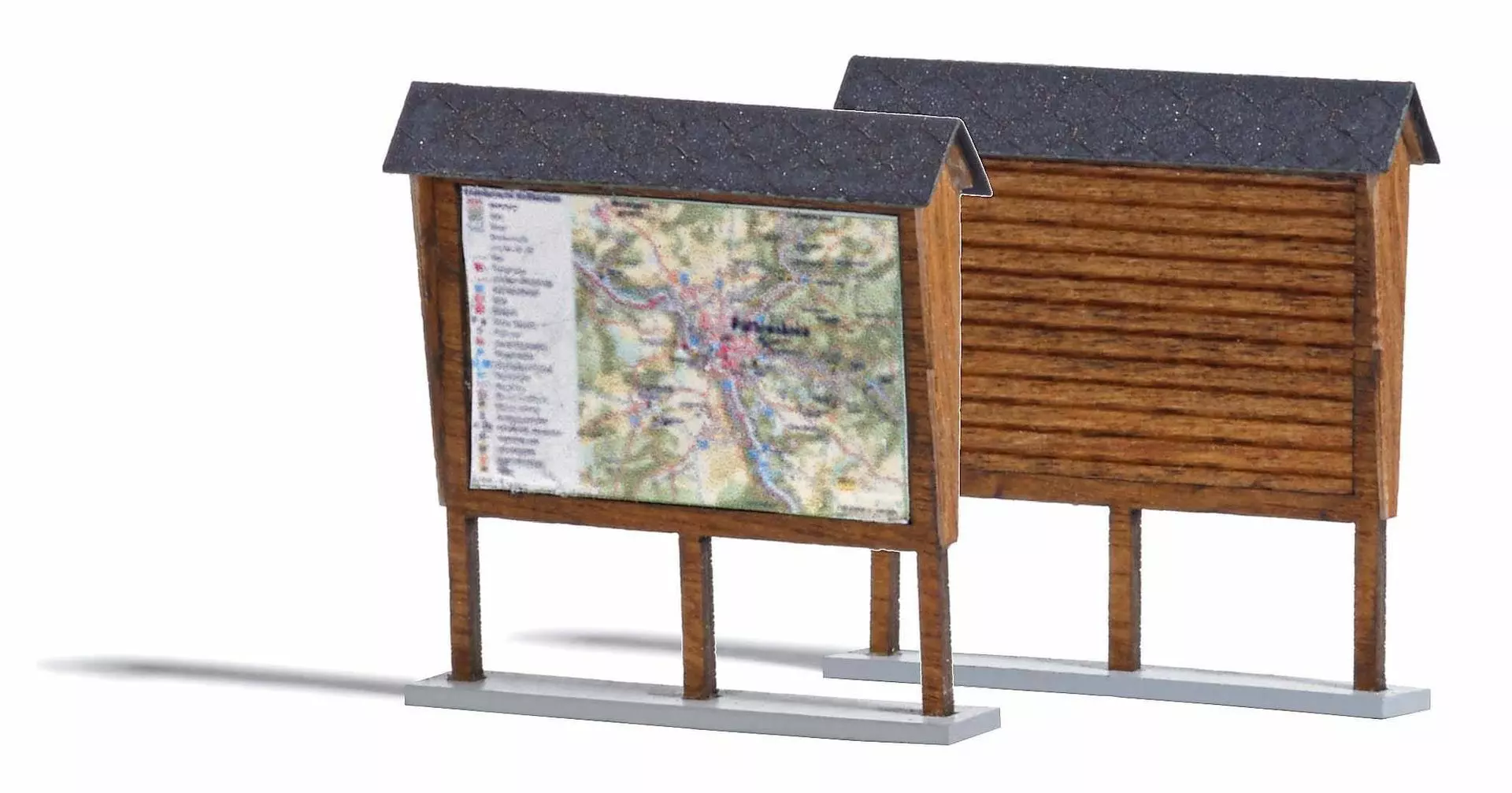 Busch 1495 - 2 Anschlagtafeln H0 1:87