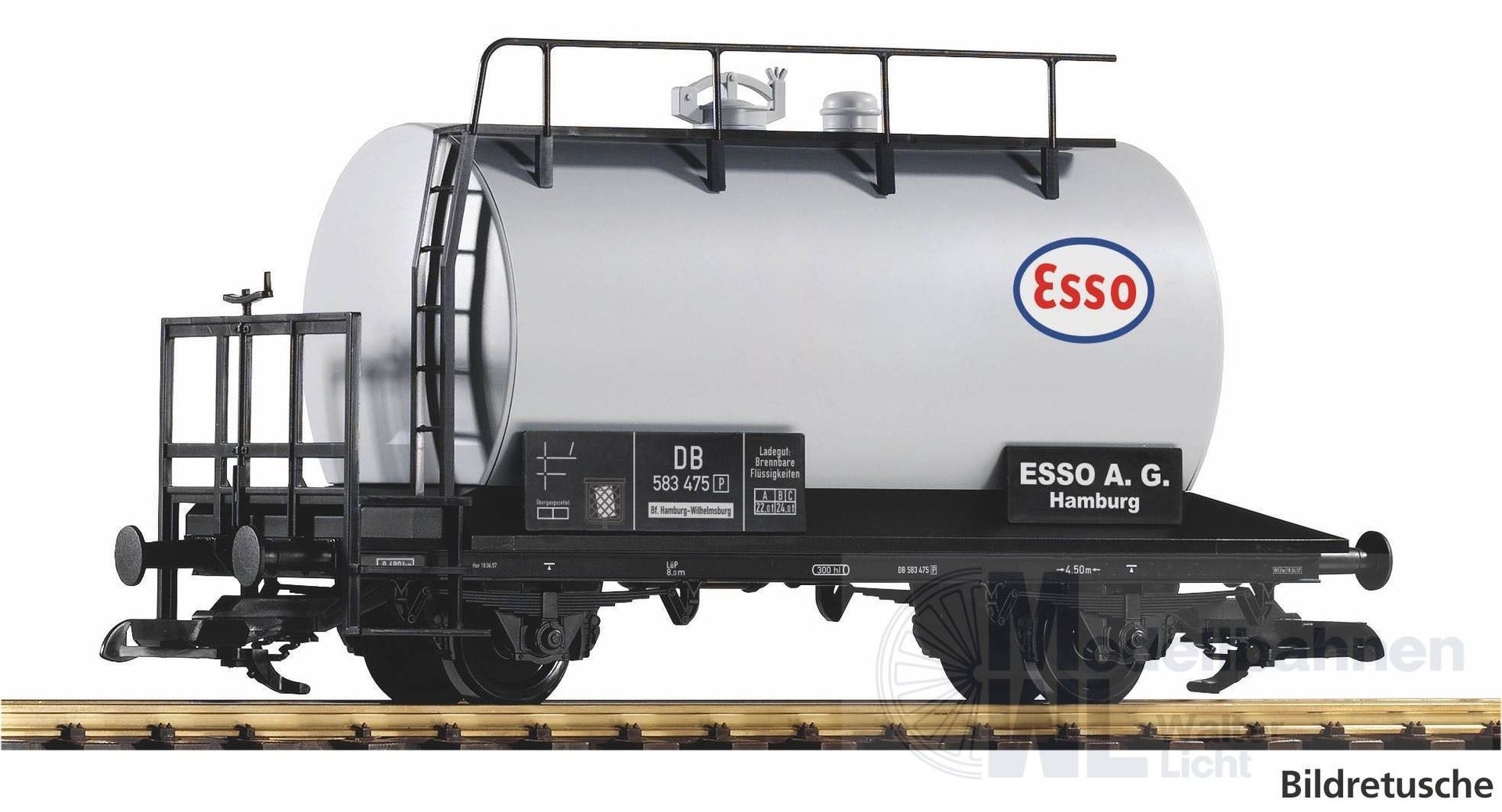 Piko 37975 - Kesselwagen DB Ep.III ESSO Spur G 1:22,5 Piko 37975 - Kesselwagen DB Ep.III ESSO Spur G 1:22,5