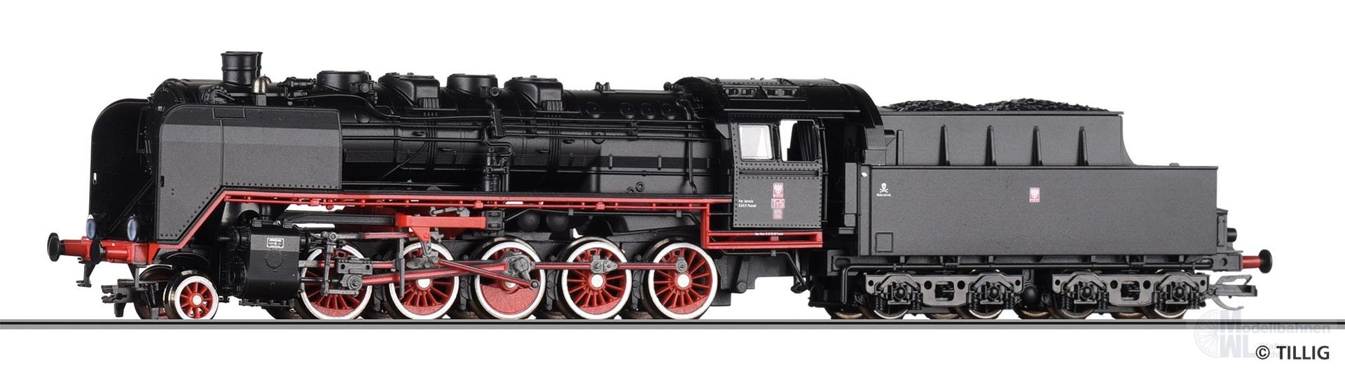 Tillig 04294 - Dampflok Reihe Ty5 PKP Ep.III TT 1:120