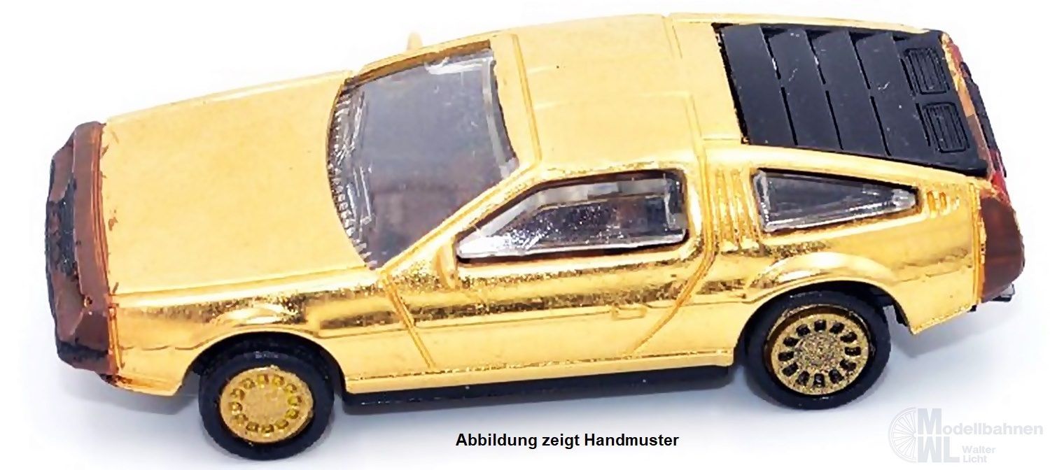 NPE NA88021 - Golden DeLorean Germany 1:87