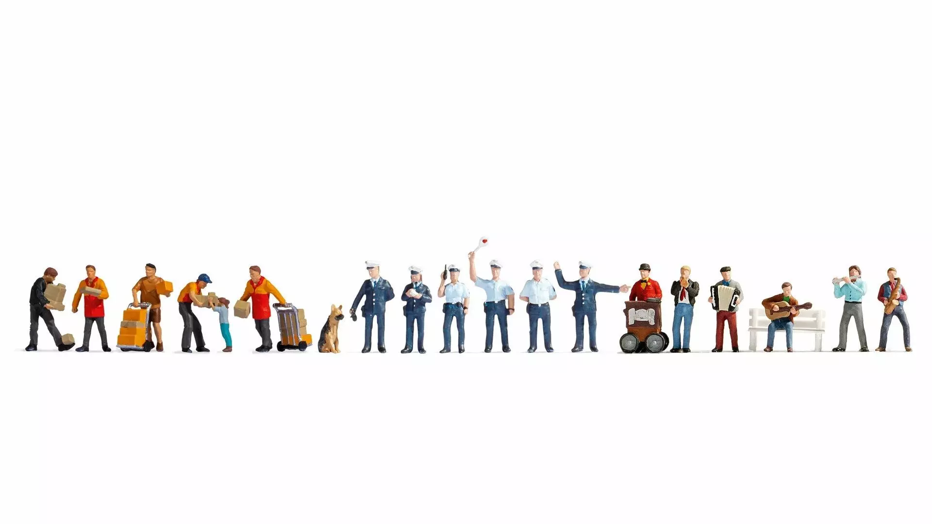 Noch 16125 - XL-Set In der Stadt H0 1:87