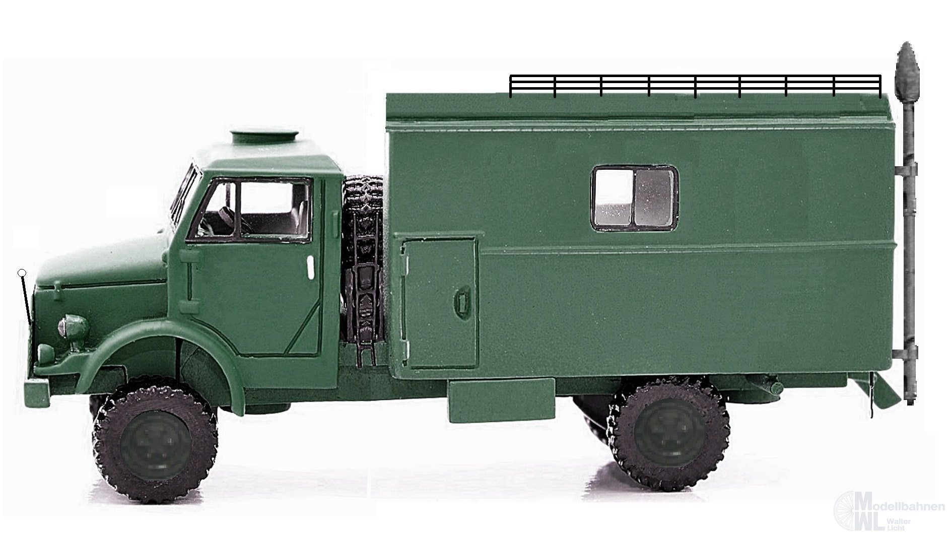 NPE NA99153 - Borgward B 2000 Funkkoffer Bundeswehr H0 1:87 NPE NA99153 - Borgward B 2000 Funkkoffer Bundeswehr H0 1:87