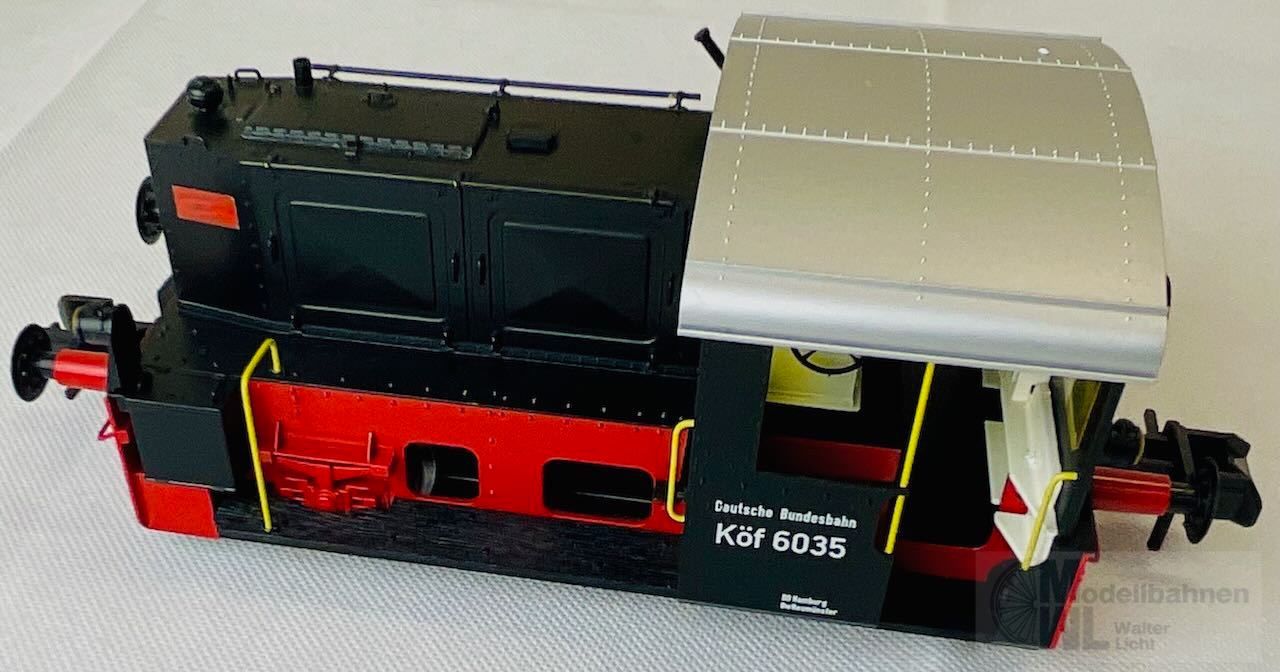 Märklin 5579.1 - MÄRKLIN - Diesellok Köf 6035 DB Ep.III schwarz Spur 1