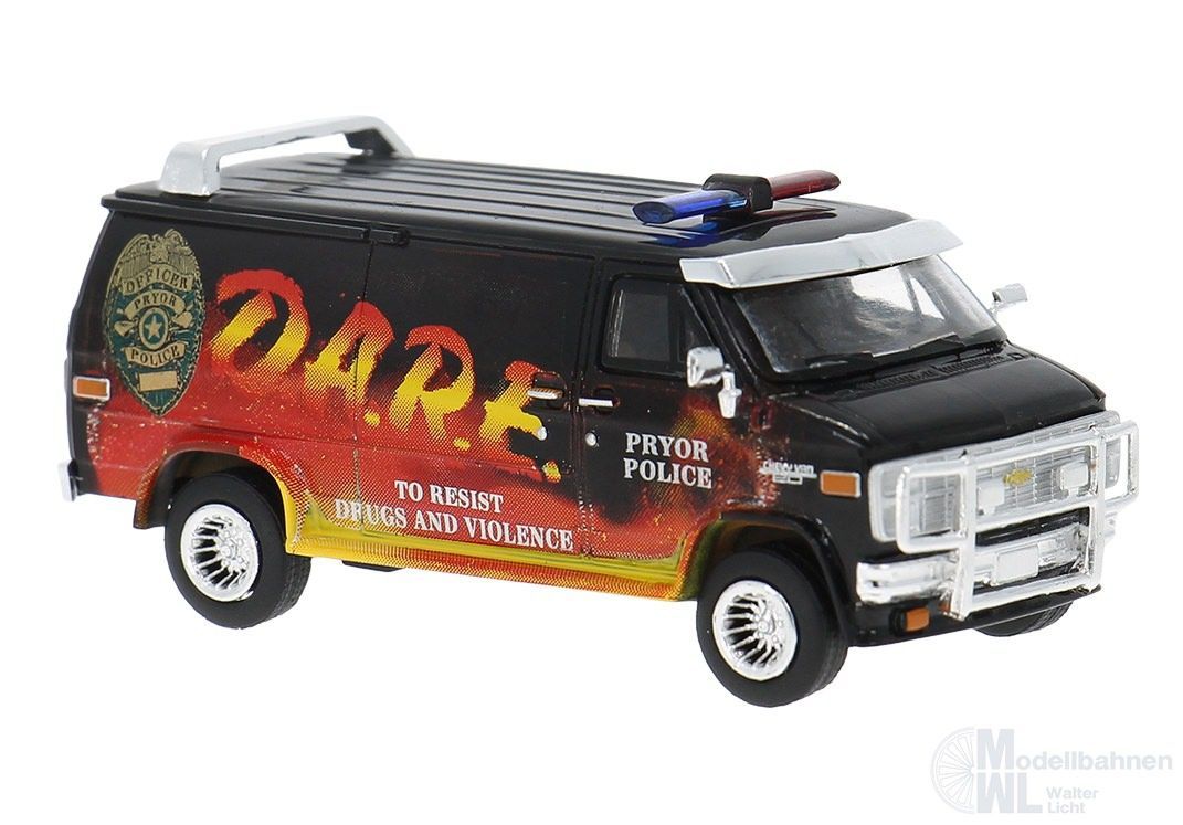 Brekina 18258 - Chevrolet G20 D.A.R.E. H0 1:87