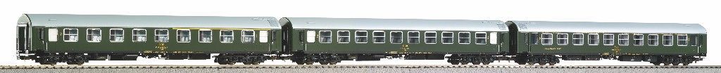 Piko 58247 - Personenwagen Set CSD Ep.IV 3.tlg. Y-Wagen D 250 Zapadni H0/GL