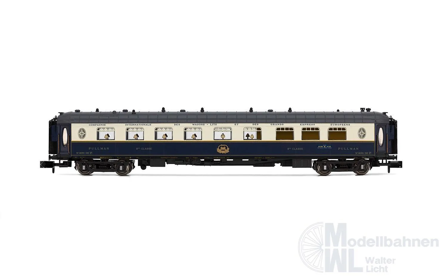 Arnold 4488 - Personenwagen Set CIWL Ep.II Etoile du Nord 3.tlg. Set 1 N 1:160