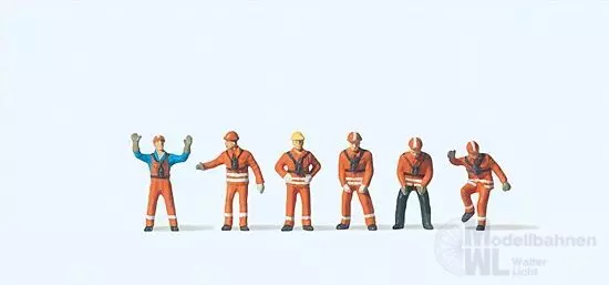 Preiser 79062 - Rangierpersonal DB 1989 N 1:160