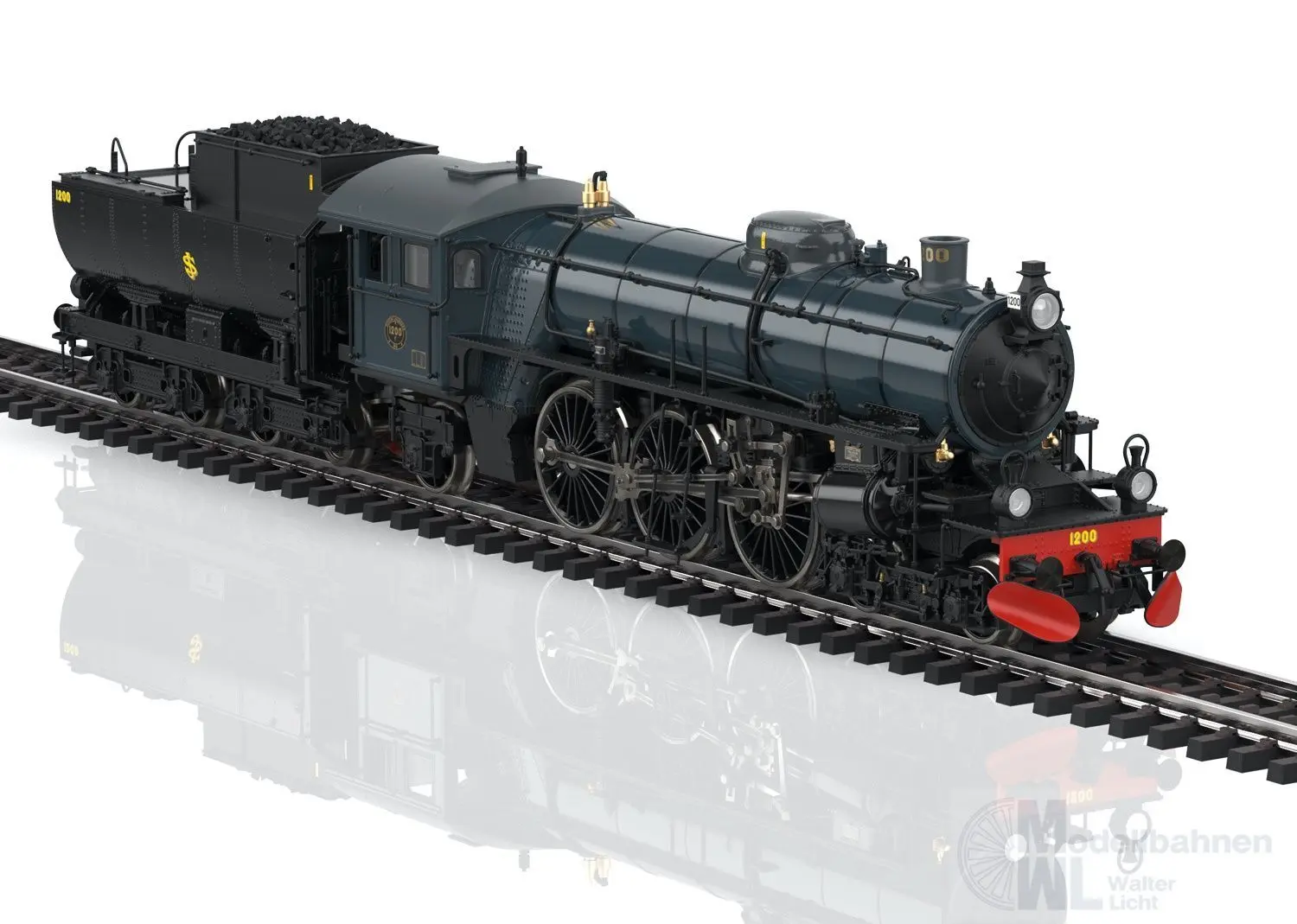 Märklin 39490 - Dampflok F 1200 SJ Ep.VI H0/WS Sound
