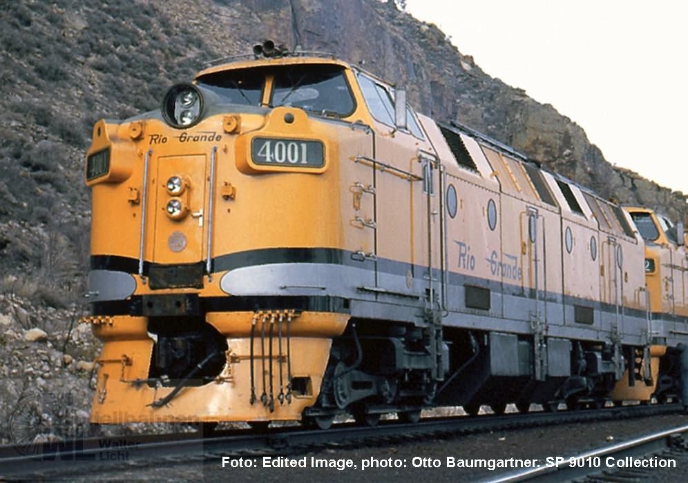 Piko 97833 - Diesellok D&RGW 4001 modifiziert H0/WS Sound