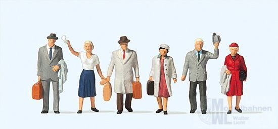 Preiser 10020 - Reisende H0 1:87