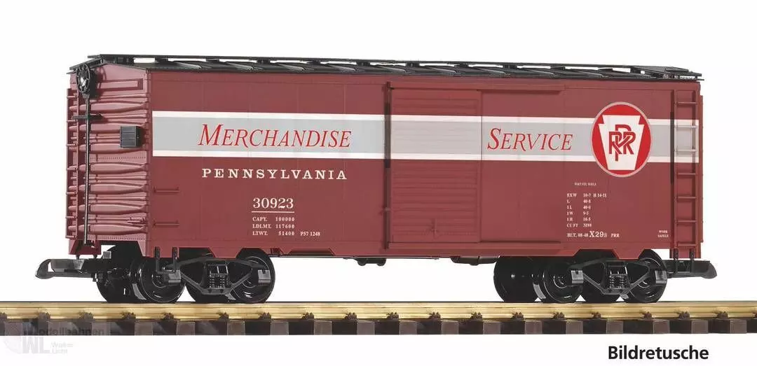 Piko 38992 - Güterwagen ged. PRR Spur G 1:22,5