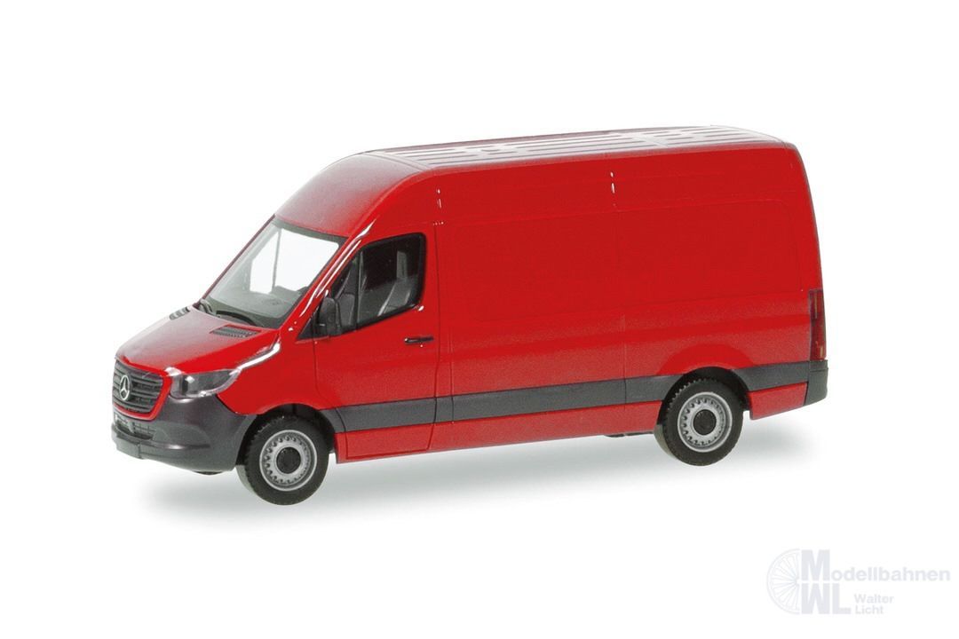 Herpa 093811-002 - Mercedes-Benz Sprinter 18 Kasten HD rot H0 1:87