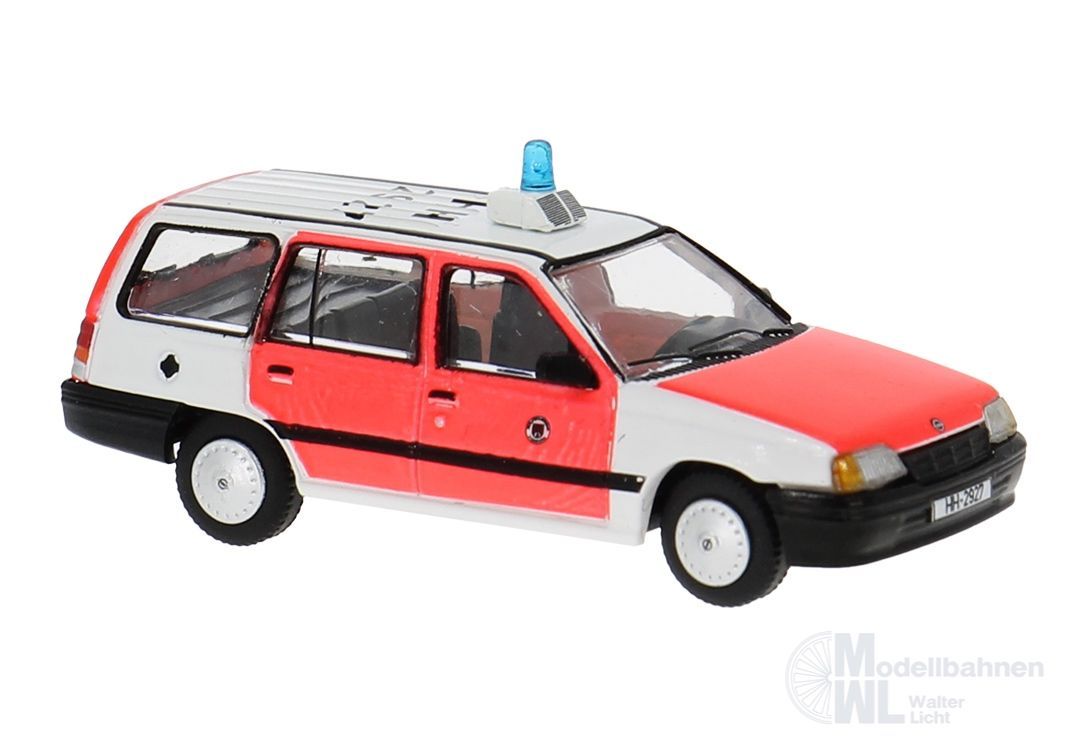 PCX-Models 870891 - Opel Kadett E CarAVan der FW Hamburg Version 1 H0 1:87