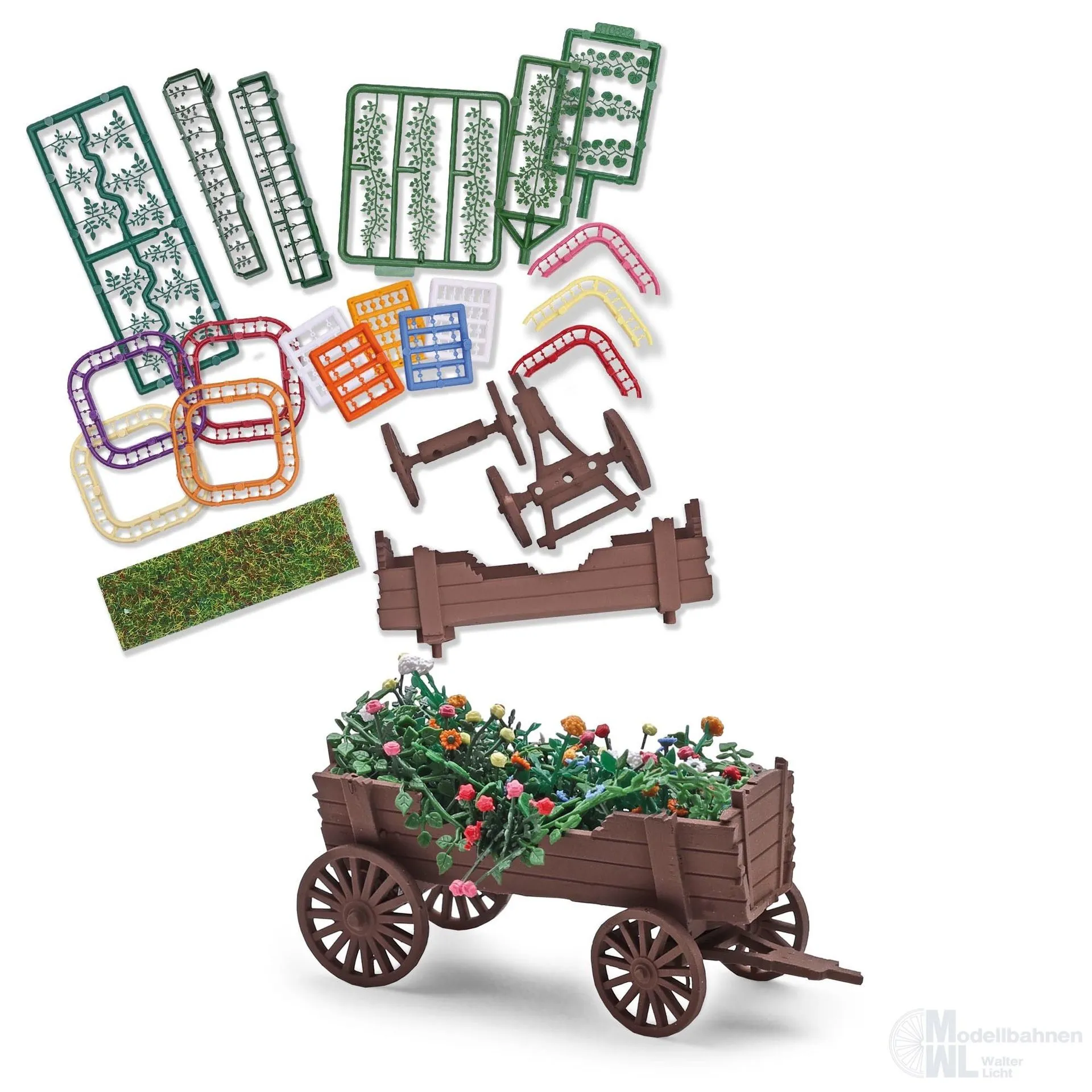 Busch 1279 - Blumenwagen H0 1:87